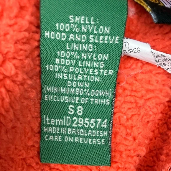 L.L. Bean Girl’s Down Jacket - Picture 5 of 5